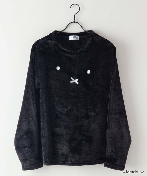 Miffy（ ミッフィー）の「【MIFFY/ミッフィー】別注　ボア　ルームウェア　セットアップ　上下セット（ルームウェア/パジャマ・メンズ・ホワイト系その他/ブラック/ベージュ/グレー系その他/ベージュ系その他/ブラック系その他/チャコールグレー/ホワイト/ホワイト系その他3/ブラック系その他3・LARGE/MEDIUM/X-LARGE）」の15枚目の写真