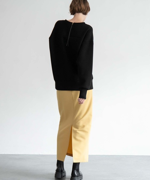 CEDNIE(セドニー)の「ハイウエストタイトロングスカート(スカート・レディース・イエロー/ブルーグレー・S/M)」の21枚目の写真