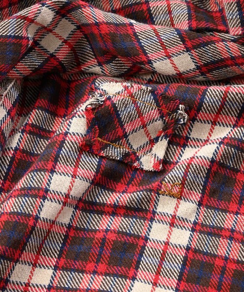 45R（フォーティファイブアール）の「インドネルのタックフリルドレス