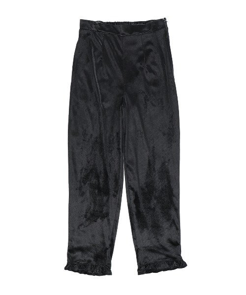 MIRO AMURETTE（ミロアミュレット）の「velour frill pants（その他パンツ・レディース・ブラック・SMALL/MEDIUM）」の11枚目の写真
