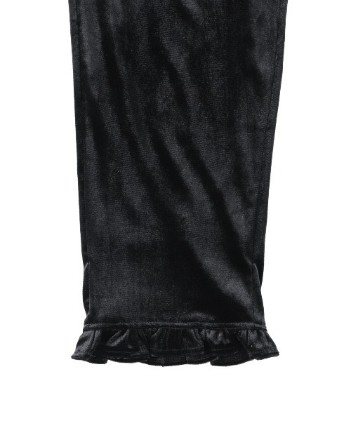 MIRO AMURETTE（ミロアミュレット）の「velour frill pants（その他パンツ・レディース・ブラック・SMALL/MEDIUM）」の12枚目の写真