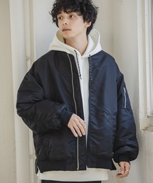 RAGEBLUE | 【SORONA(R)】サイドZIPビッグMA-1(ブルゾン)