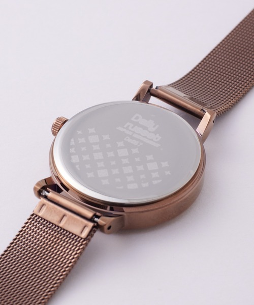 Daily russet（デイリー ラシット）の「【腕時計】クラッシュメッシュウォッチ（アナログ腕時計・レディース・ピンク/シルバー/ブラウン系その他/ブラウン系その他2・FREE）」の7枚目の写真