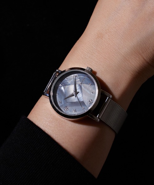 Daily russet（デイリー ラシット）の「【腕時計】クラッシュメッシュウォッチ（アナログ腕時計・レディース・ピンク/シルバー/ブラウン系その他/ブラウン系その他2・FREE）」の18枚目の写真