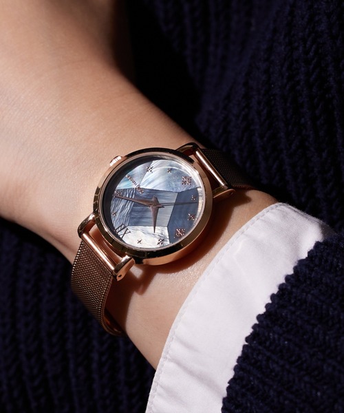 Daily russet（デイリー ラシット）の「【腕時計】クラッシュメッシュウォッチ（アナログ腕時計・レディース・ピンク/シルバー/ブラウン系その他/ブラウン系その他2・FREE）」の16枚目の写真