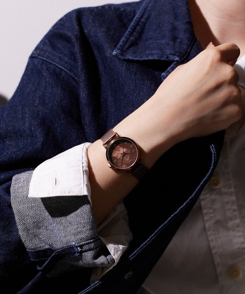 Daily russet（デイリー ラシット）の「【腕時計】クラッシュメッシュウォッチ（アナログ腕時計・レディース・ピンク/シルバー/ブラウン系その他/ブラウン系その他2・FREE）」の10枚目の写真