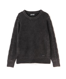 Schott | Schott/ショット/DULL COLOR CABLE SWEATER/ダルカラーケーブルセーター(ニット/セーター)