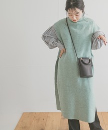 ITEMS URBANRESEARCH | ハイネックロングベスト(ワンピース)