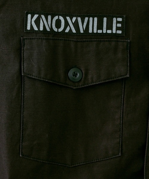 Alpha Industries（アルファインダストリーズ）の「パッチドミリタリーシャツジャケット（シャツ/ブラウス・メンズ・ブラック/グリーン・MEDIUM/LARGE/X-LARGE）」の10枚目の写真