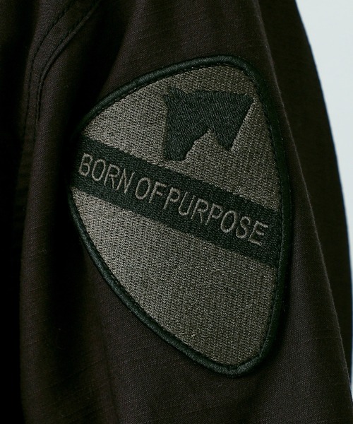 Alpha Industries（アルファインダストリーズ）の「パッチドミリタリーシャツジャケット（シャツ/ブラウス・メンズ・ブラック/グリーン・MEDIUM/LARGE/X-LARGE）」の11枚目の写真