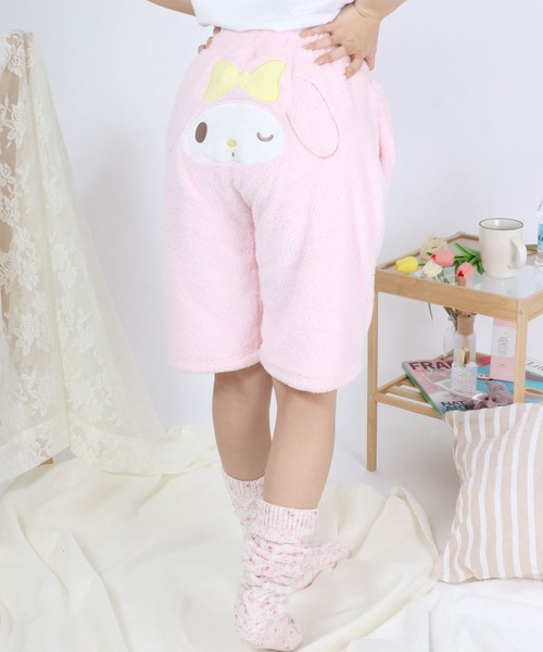 sanrio(サンリオ)の「sanrio(サンリオ)ボアフリースキャラクターショートパンツ(その他ルームウェア・レディース・ピンク/ホワイト/イエロー/ブラック・M/L)」の14枚目の写真