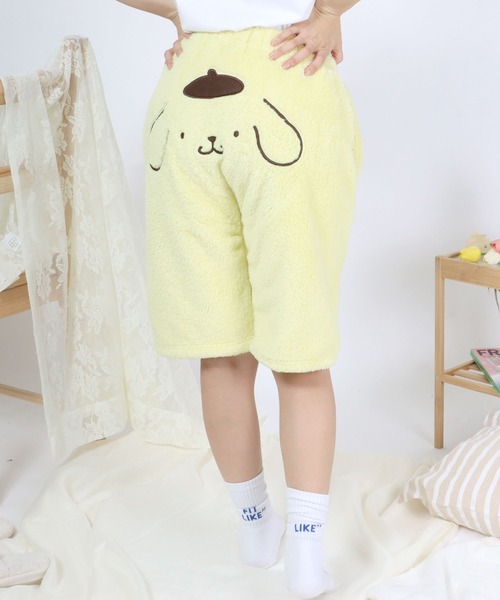sanrio(サンリオ)の「sanrio(サンリオ)ボアフリースキャラクターショートパンツ(その他ルームウェア・レディース・ピンク/ホワイト/イエロー/ブラック・M/L)」の17枚目の写真