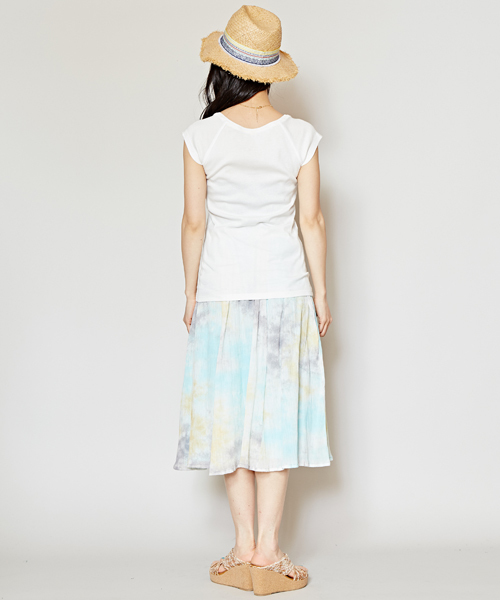 チャイハネ（チャイハネ）の「【チャイハネ】シンプル幅広タンクトップ（タンクトップ・レディース・ターコイズブルー/ホワイト/ベージュ/ブラック/イエロー/パープル/カーキ/ラベンダー/ブルー・FREE）」の17枚目の写真