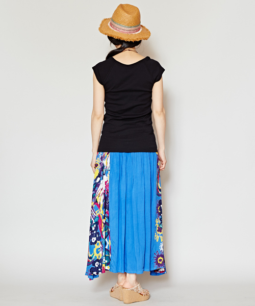 チャイハネ（チャイハネ）の「【チャイハネ】シンプル幅広タンクトップ（タンクトップ・レディース・ターコイズブルー/ホワイト/ベージュ/ブラック/イエロー/パープル/カーキ/ラベンダー/ブルー・FREE）」の20枚目の写真