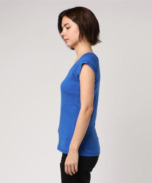 チャイハネ（チャイハネ）の「【チャイハネ】シンプル幅広タンクトップ（タンクトップ・レディース・ターコイズブルー/ホワイト/ベージュ/ブラック/イエロー/パープル/カーキ/ラベンダー/ブルー・FREE）」の10枚目の写真