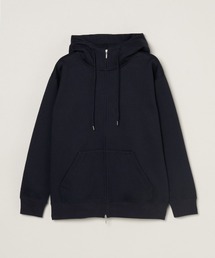 three dots（スリードッツ）の「ダンボールスウェットジップフーディ（スウェット）」