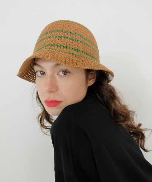SUKU ☆Pesona Bucket Hat コットン バケットハット Regnuu バケットハット メンズ 帽子 コットン 日本製 レディース