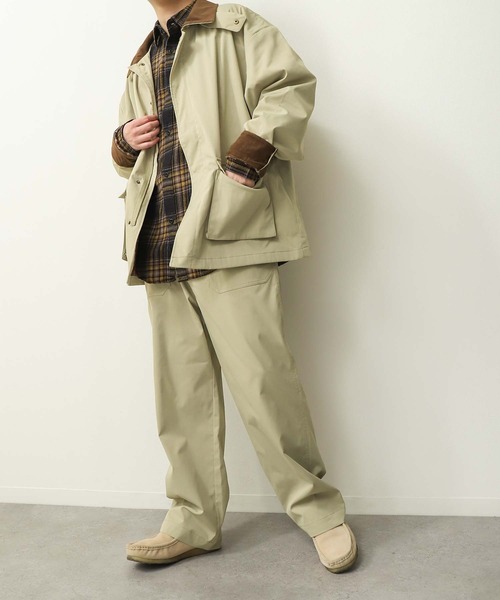 UNCORD(アンコード)の「【UNCORD】 Hunting work jacket / ハンティング ワークジャケット(ブルゾン・メンズ・ベージュ/カーキ/ブラック・MEDIUM/LARGE)」の16枚目の写真