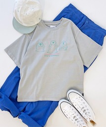 ARCH & LINE（アーチアンドライン）の「オーガニックコットン半袖プリントTシャツ OG GD COTTON SEAOTTER TEE（Tシャツ/カットソー）」