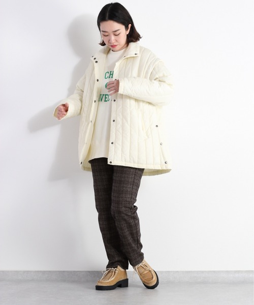 cepo(セポ)の「チェック リラックスイージーテーパードパンツ <追加生産分>(その他パンツ・レディース・チャコールグレー・S/M/L)」の13枚目の写真