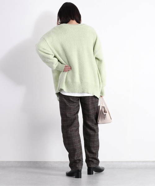 cepo(セポ)の「チェック リラックスイージーテーパードパンツ <追加生産分>(その他パンツ・レディース・チャコールグレー・S/M/L)」の8枚目の写真