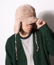 FUNALIVE（ファンアライブ）の「Craig 2WAYファーフライトバイザーキャップ  防寒  男女兼用（キャップ）」