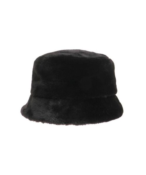 EMODA（エモダ）の「フェイクファーバケットハット（ハット・レディース・アイボリー/ブラック・FREE）」の13枚目の写真