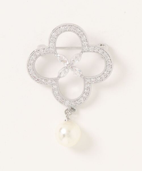 Three Four Time（ｽﾘｰﾌｫｰﾀｲﾑ）の「フラワービジュブローチ【結婚式/フォーマル/入卒/デイリー】（ブローチ/コサージュ・レディース・ゴールド/シルバー・FREE）」の7枚目の写真