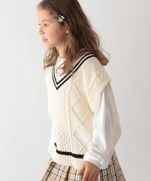 セール】ニットベストセットプルオーバー/162617（ニット/セーター