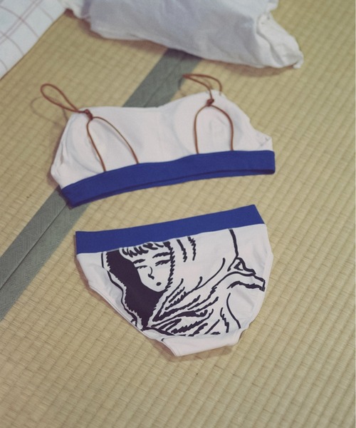 PAMM ネイビー ブラジャーショーツセット PAMM ネイビー ブラジャーショーツセット