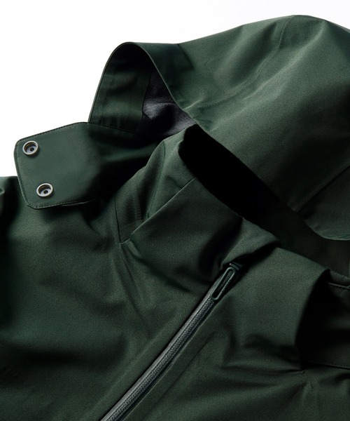 DESCENTE(デサント)の「ハードシェルジャケット / HARD SHELL JACKET(その他アウター・メンズ・グリーン/ベージュ系その他/ブラック・LARGE/X-LARGE/MEDIUM/SMALL)」の5枚目の写真
