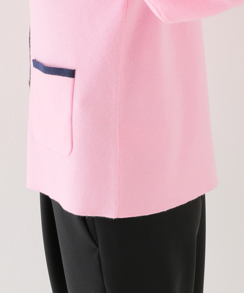 【美品】La Totaliteクロッシェカーデ 洗える】Vネックシルエットカーディガン（カーディガン）｜La Totalite