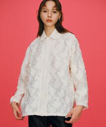 BEAUTY&YOUTH UNITED ARROWS | カットジャカード シャツ -ウォッシャブル-(シャツ/ブラウス)