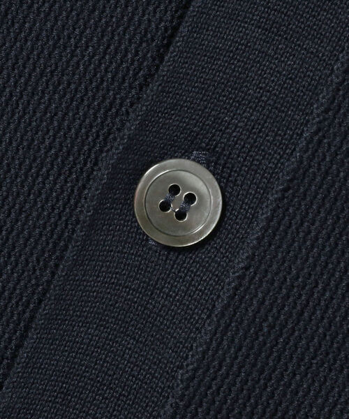 BRILLA per il gusto（ブリッラペルイルグースト）の「FILIPPO DE LAURENTIIS × Brilla per il gusto / 別注 コットン スタンドカラー カーディガン（ニット/セーター・メンズ・ミント/ブルー/ネイビー・48/46/44）」の10枚目の写真