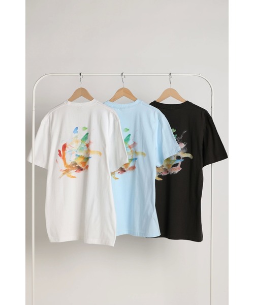 WoM(ワム)の「AOT ART T(Tシャツ/カットソー・レディース・オフホワイト/ライトブルー/スミクロ・MEDIUM/LARGE/SMALL)」の14枚目の写真