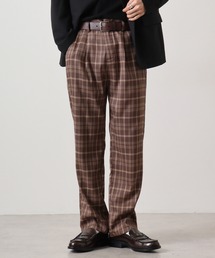 revertical（リバーティカル）の「ReverticaL チェックセミワイドパンツ（スラックス）」