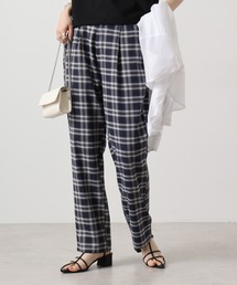 revertical（リバーティカル）の「ReverticaL チェックセミワイドパンツ（スラックス）」