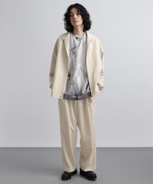 HARE（ハレ）の「GREATW/ワイドタックパンツ(HARE)（スラックス