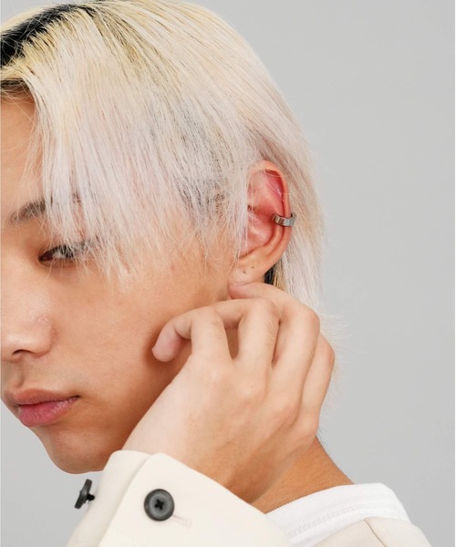 LION HEART（ライオンハート）の「【限定展開】LH-1 フラットイヤーカフ/サージカルステンレス316L（金属アレルギー対応）（イヤーカフ・メンズ・シルバー・ONE SIZE）」の8枚目の写真