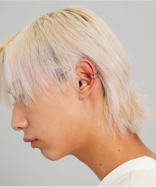 LION HEART（ライオンハート）の「【限定展開】LH-1 フラットイヤーカフ/サージカルステンレス316L（金属アレルギー対応）（イヤーカフ・メンズ・シルバー・ONE SIZE）」の9枚目の写真