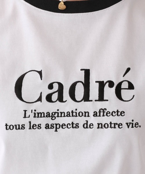 repipi armario（レピピ アルマリオ）の「CadreリンガーTシャツ（Tシャツ/カットソー・キッズ・ミント/ホワイト/ピンク/ブラック/ブルー・SMALL/MEDIUM/LARGE）」の11枚目の写真
