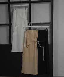I_am | asymmetry wrap skirt(スカート)