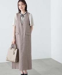 N.（N. Natural Beauty Basic） | 【S Size Line】◆フロントポケットジャンパースカート(ジャンパースカート)