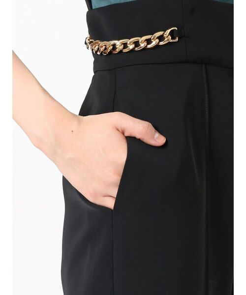RESEXXY（リゼクシー）の「チェーンディティールストレートパンツ（その他パンツ・レディース・ブラック/ベージュ/モカ・FREE）」の6枚目の写真