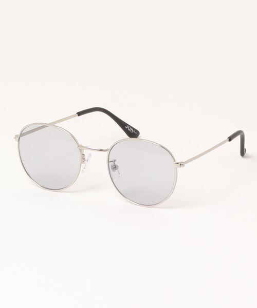 JUNRED（ジュンレッド）の「ラウンドサングラス（サングラス・メンズ・シルバー系その他/シルバー/ダークブラウン/シルバー系その他2・FREE）」の3枚目の写真