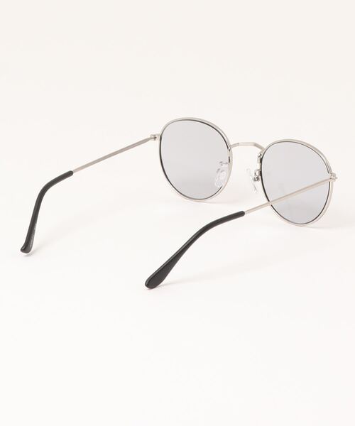 JUNRED（ジュンレッド）の「ラウンドサングラス（サングラス・メンズ・シルバー系その他/シルバー/ダークブラウン/シルバー系その他2・FREE）」の6枚目の写真