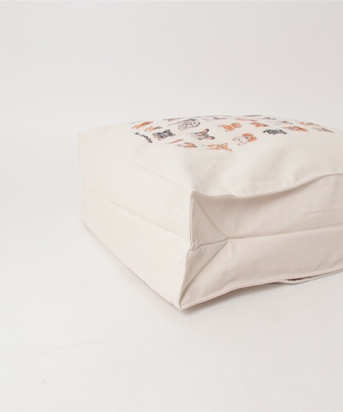 Ben Lenovitz(ベンレノビッツ)の「Gathering Tote Bag(トートバッグ・レディース・オフホワイト/ベージュ/グレー・FREE)」の5枚目の写真