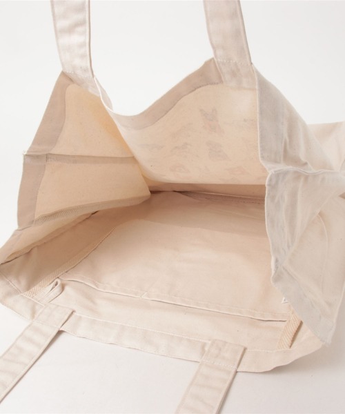 Ben Lenovitz(ベンレノビッツ)の「Gathering Tote Bag(トートバッグ・レディース・オフホワイト/ベージュ/グレー・FREE)」の4枚目の写真
