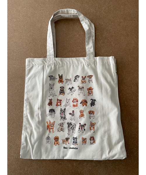 Ben Lenovitz(ベンレノビッツ)の「Gathering Tote Bag(トートバッグ・レディース・オフホワイト/ベージュ/グレー・FREE)」の9枚目の写真