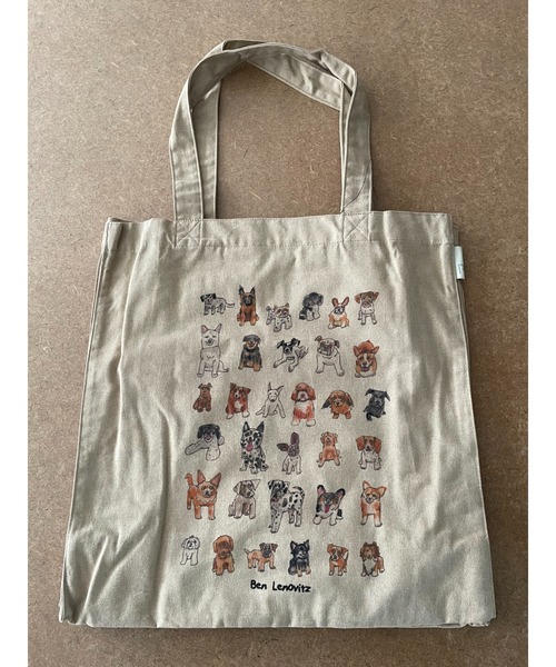 Ben Lenovitz(ベンレノビッツ)の「Gathering Tote Bag(トートバッグ・レディース・オフホワイト/ベージュ/グレー・FREE)」の7枚目の写真